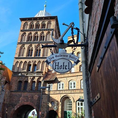 Altstadthotel Zum Goldenen Anker Lubeka Zewnętrze zdjęcie