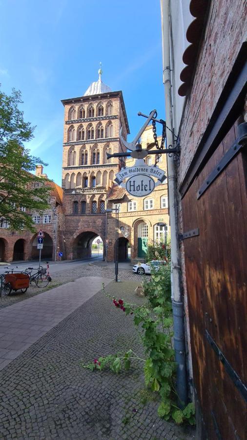 Altstadthotel Zum Goldenen Anker Lubeka Zewnętrze zdjęcie